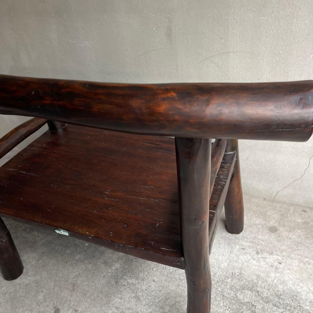 希少　神戸家具　colony house ナチュラルモダンチェア　マホガニー