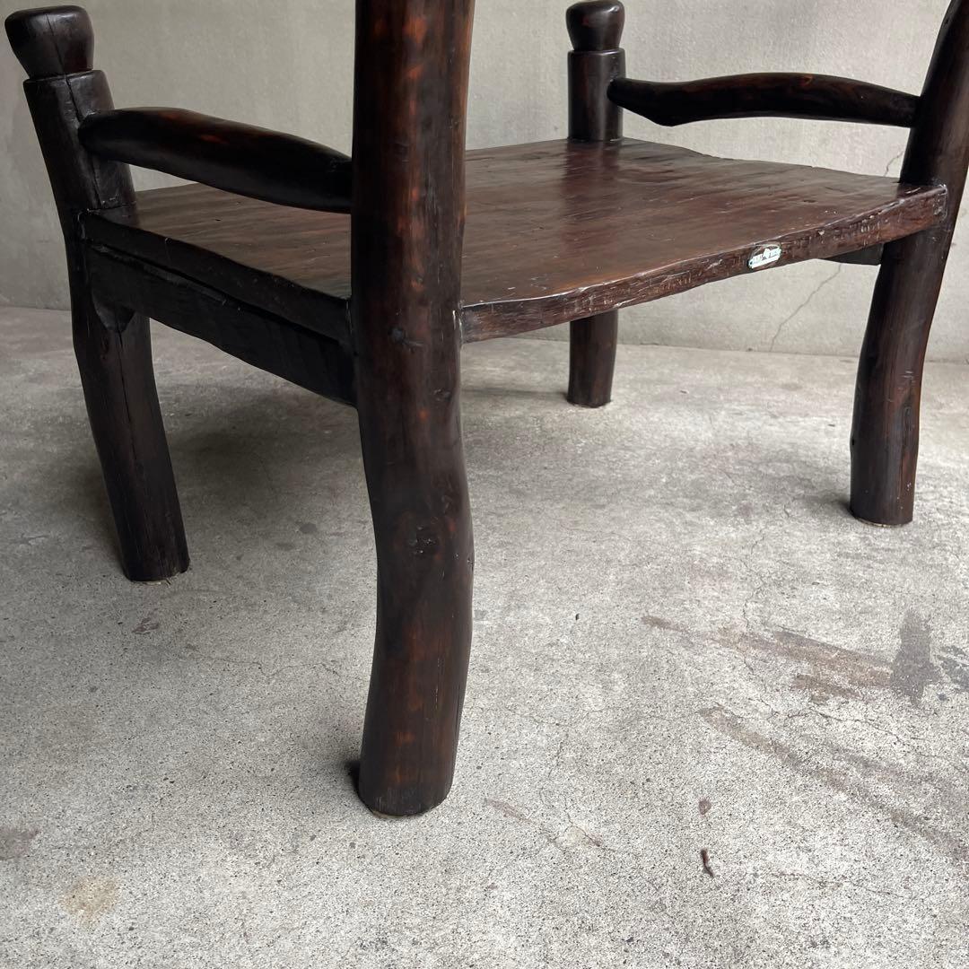 希少　神戸家具　colony house ナチュラルモダンチェア　マホガニー