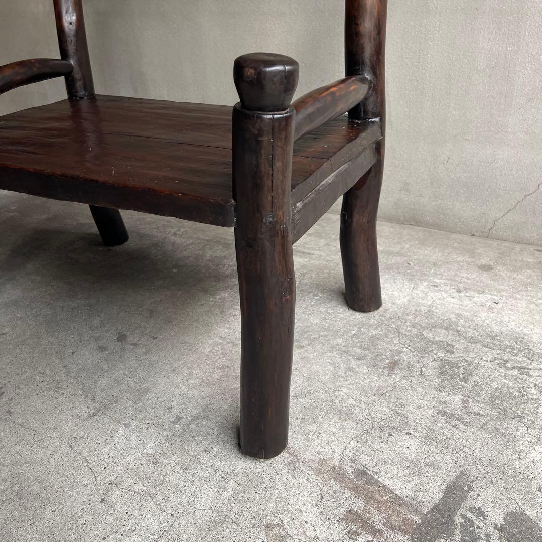 希少　神戸家具　colony house ナチュラルモダンチェア　マホガニー