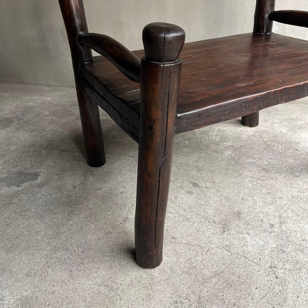 希少　神戸家具　colony house ナチュラルモダンチェア　マホガニー