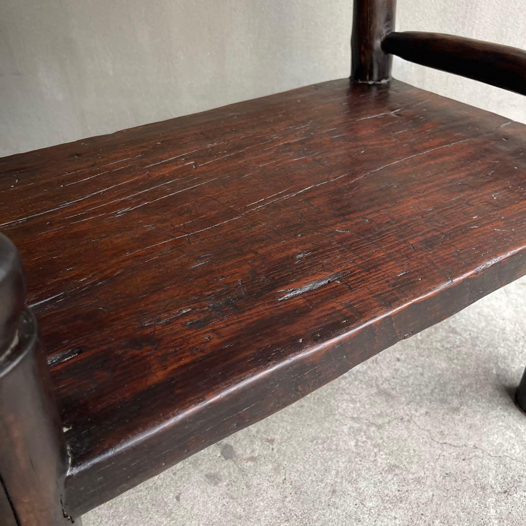 希少　神戸家具　colony house ナチュラルモダンチェア　マホガニー