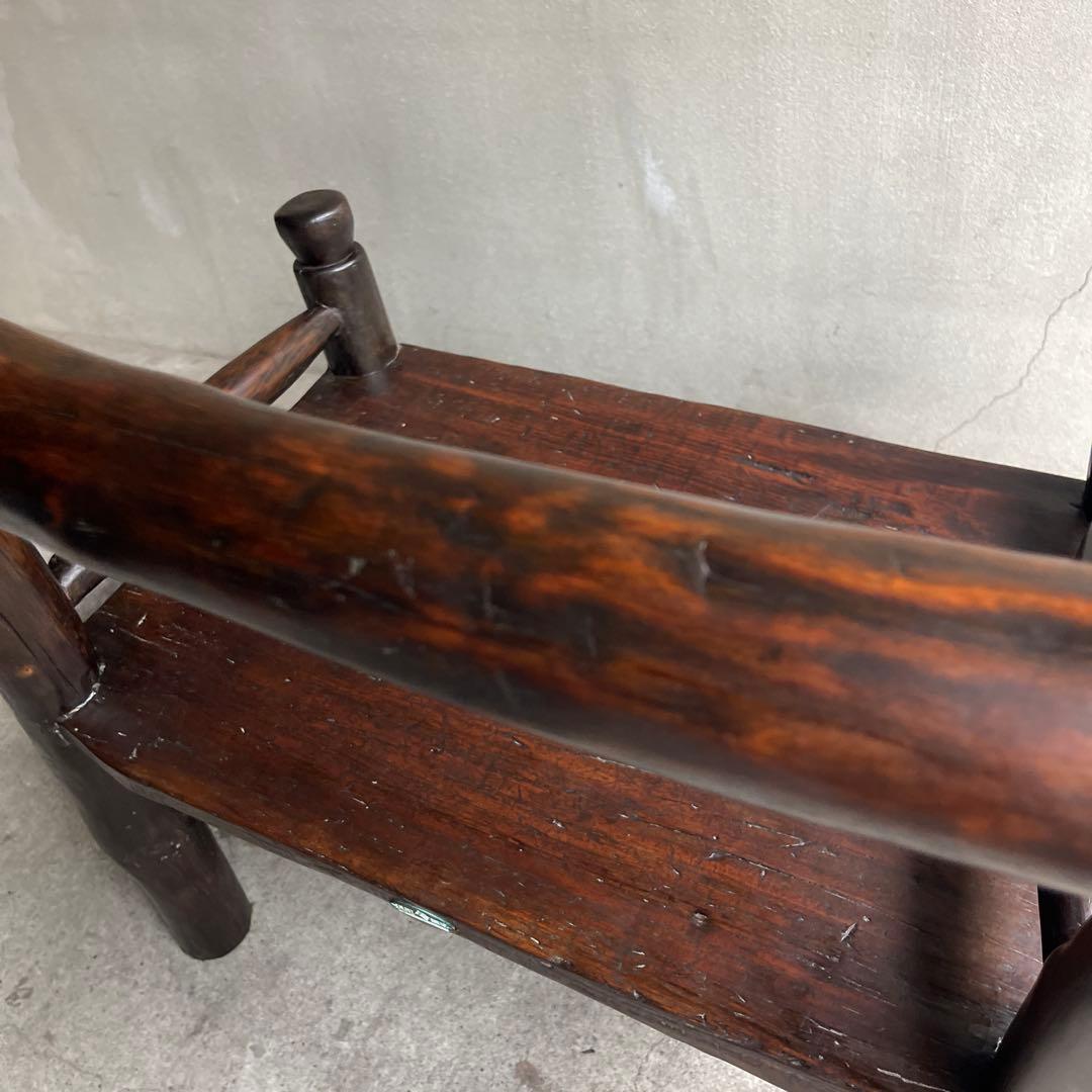 希少　神戸家具　colony house ナチュラルモダンチェア　マホガニー