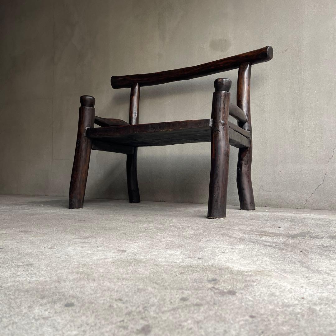 希少　神戸家具　colony house ナチュラルモダンチェア　マホガニー