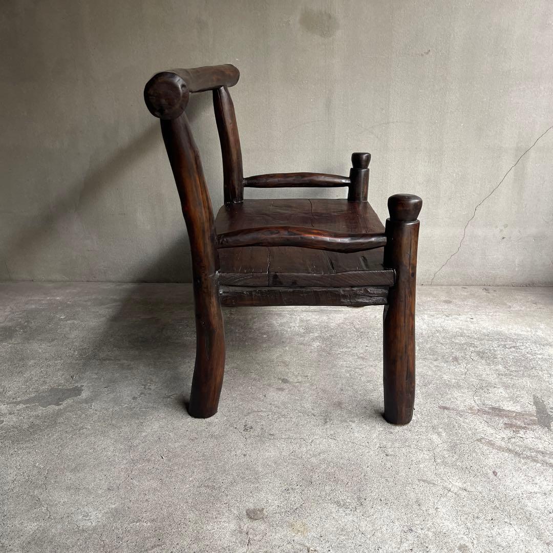 希少　神戸家具　colony house ナチュラルモダンチェア　マホガニー