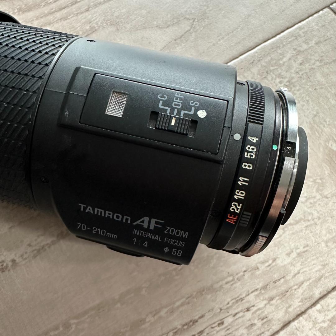 TAMRON AF70-210mm F/4 インターナルフォーカス ズームレンズ