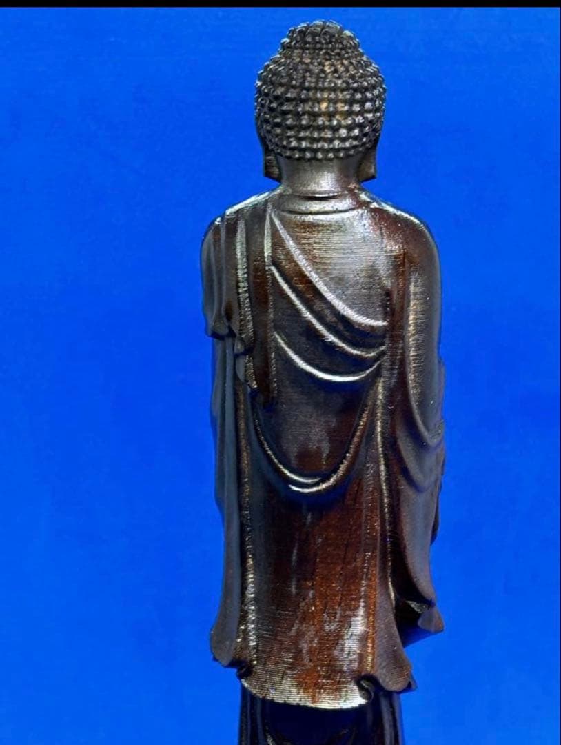 极美品 柬埔寨菩萨棋沉香 如来佛像 19cm 178g 6084-2/3