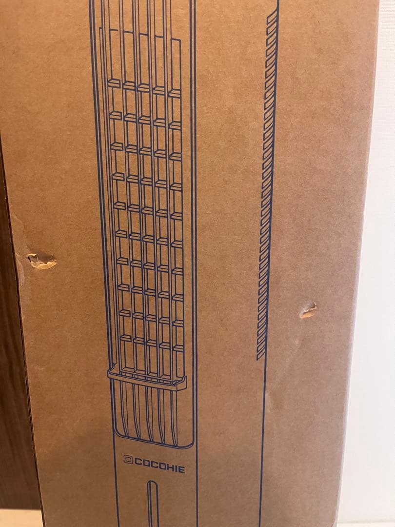 【新品】ここひえタワーT2 扇風機　スリム　ミストクーラー　正規品