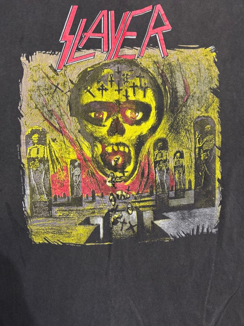 激レア90'S当時物 SLAYER Tシャツ ヴィンテージ USA製 サイズXL