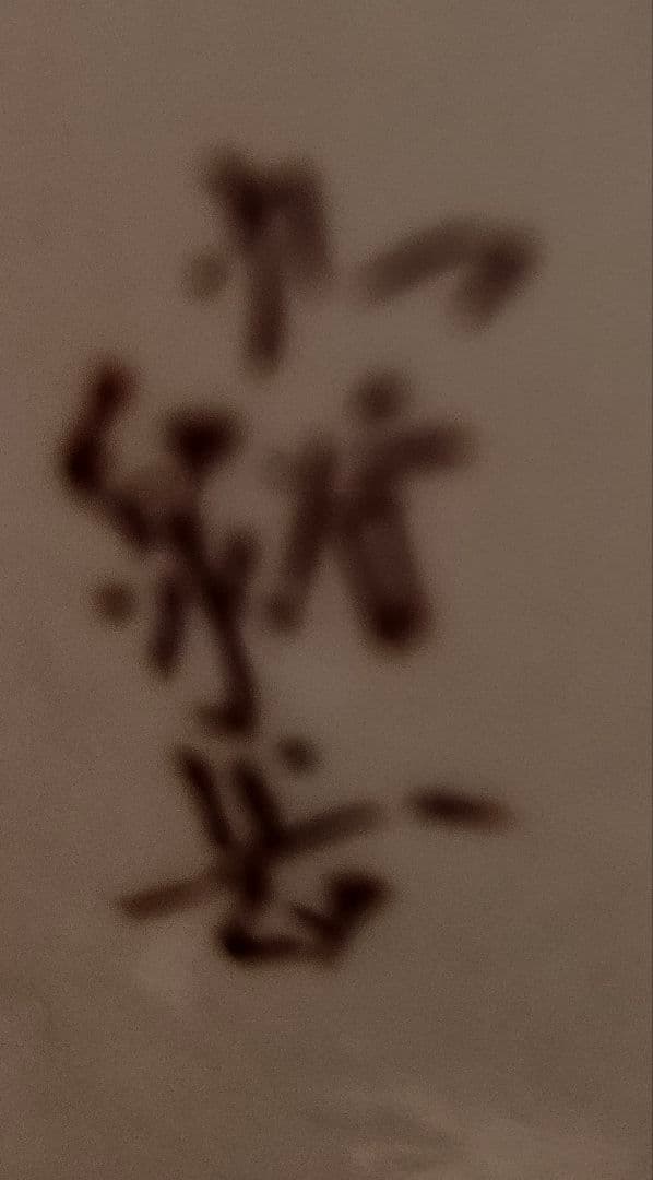 半世紀前の九谷焼 胴体　直径22㎝ 高さ　約20㎝ 口径　約10㎝