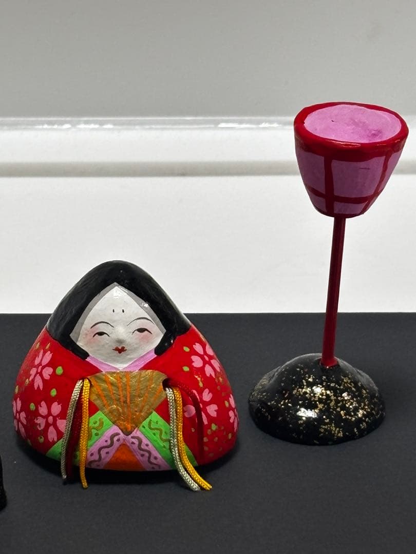 津屋崎人形　五代目　原田半蔵　雛人形　土人形