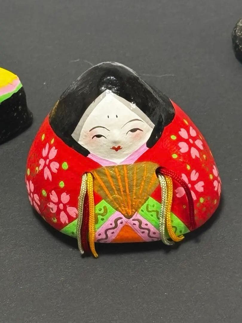 津屋崎人形　五代目　原田半蔵　雛人形　土人形
