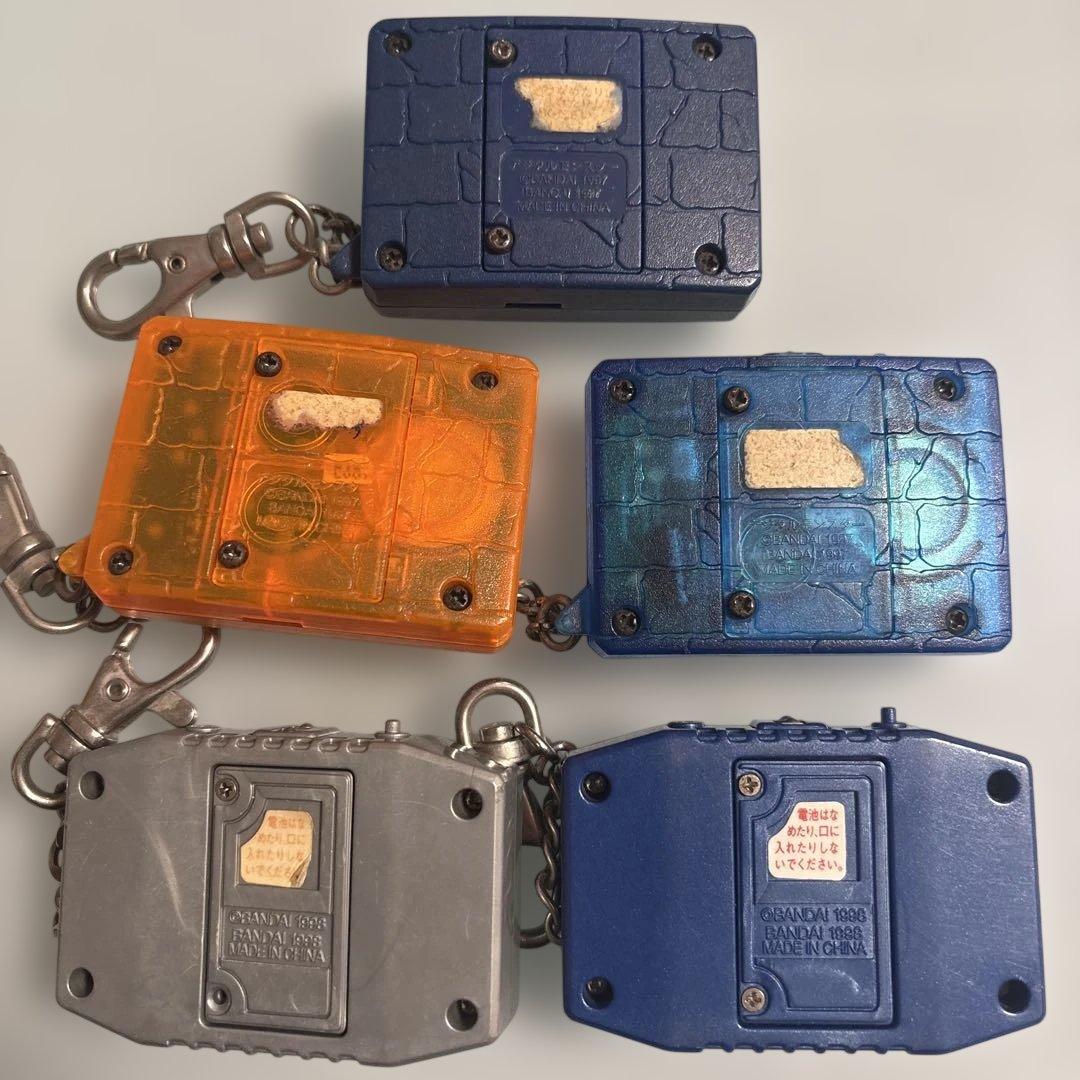 【動作未確認】デジモンペンデュラム　デジモン　クリア　初代　当時品　まとめ売り