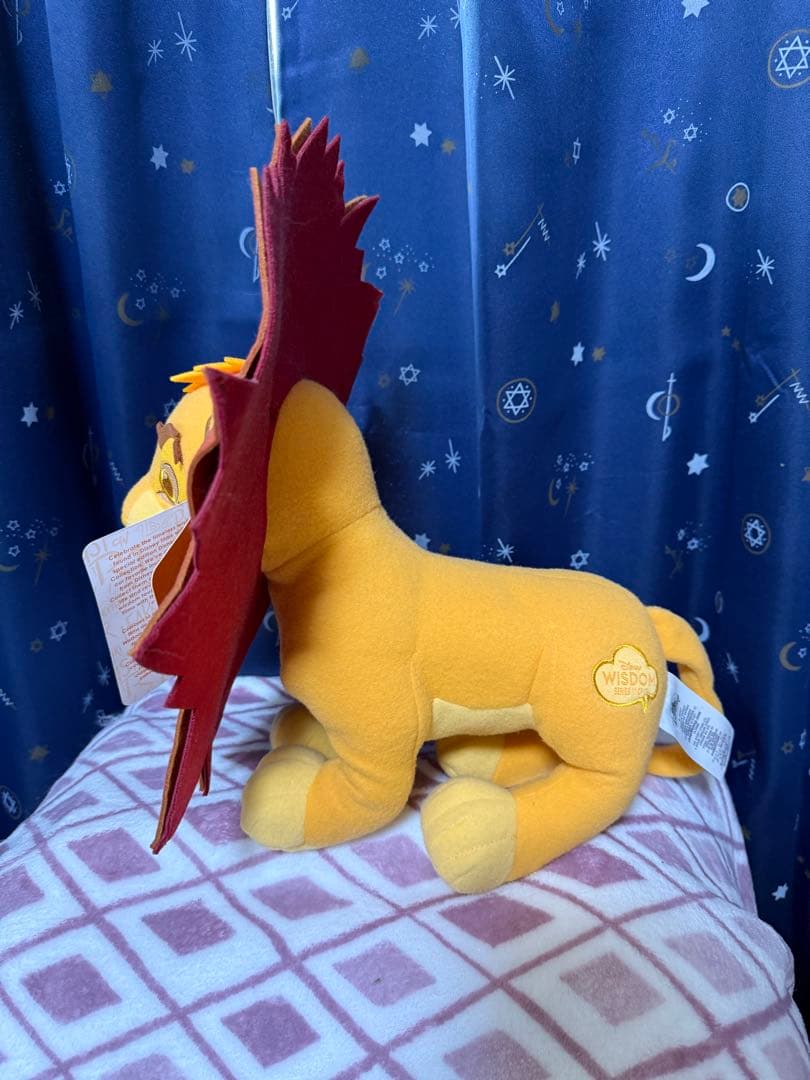 Disney WISDOM シンバ　海外限定品　新品タグ付き