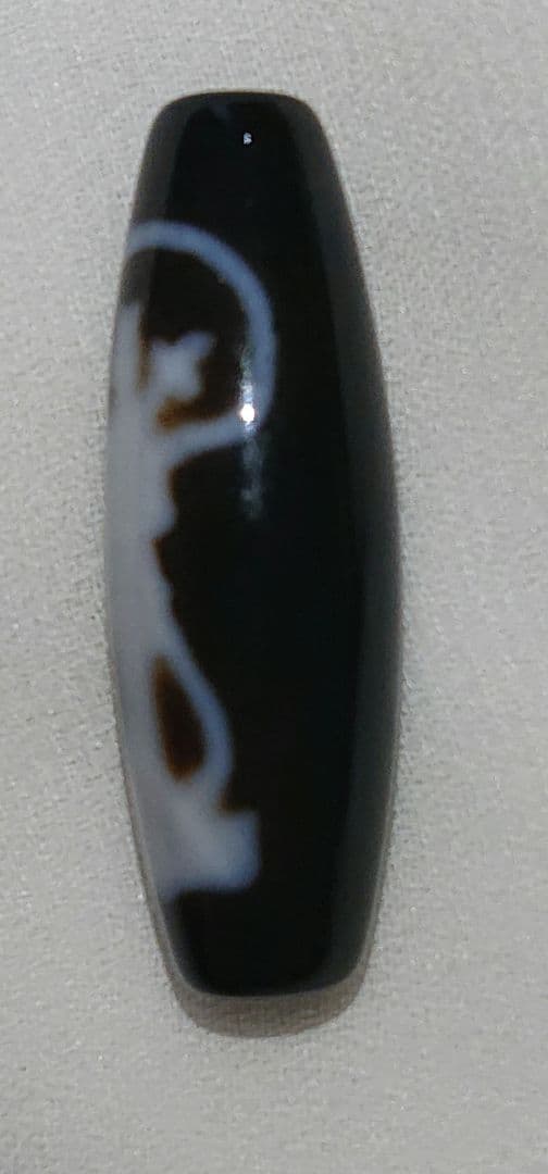 チベットビーズ老天珠 天然石 品名:弁財天天珠