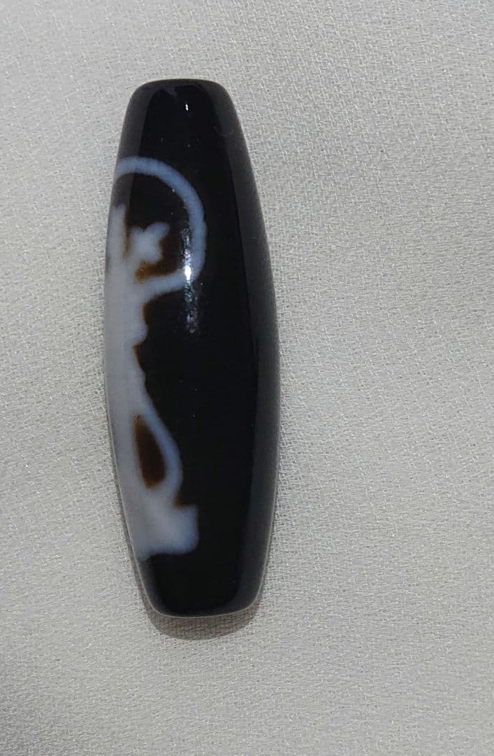 チベットビーズ老天珠 天然石 品名:弁財天天珠