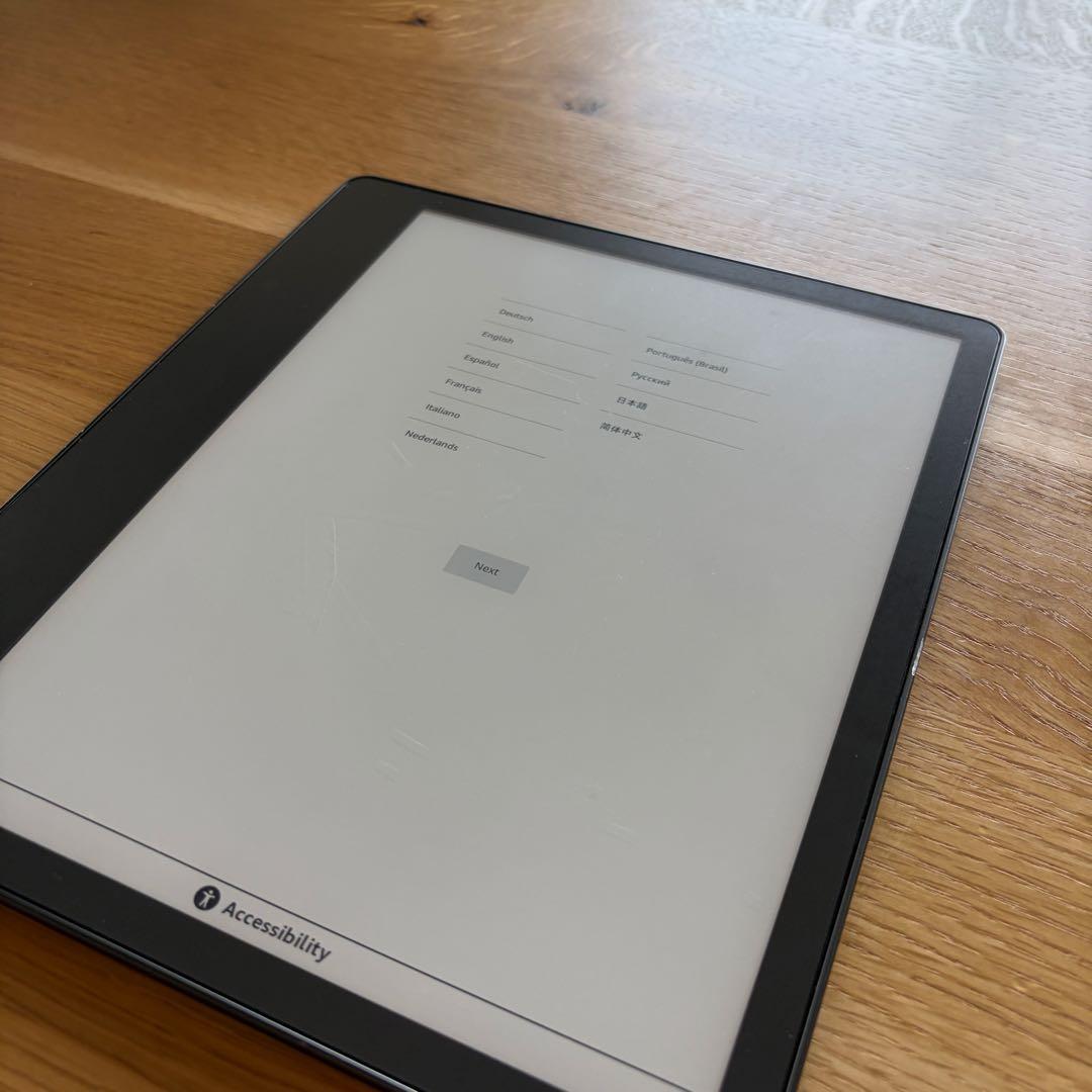 【中古】Kindle Scribe （10.2インチ、16GB）専用ペン付き