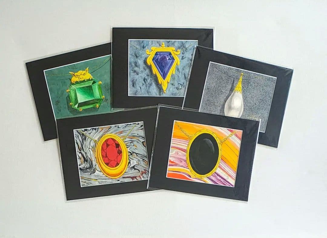 アートプリント　５枚セット MOX モックス　Dan Frazier　MTG