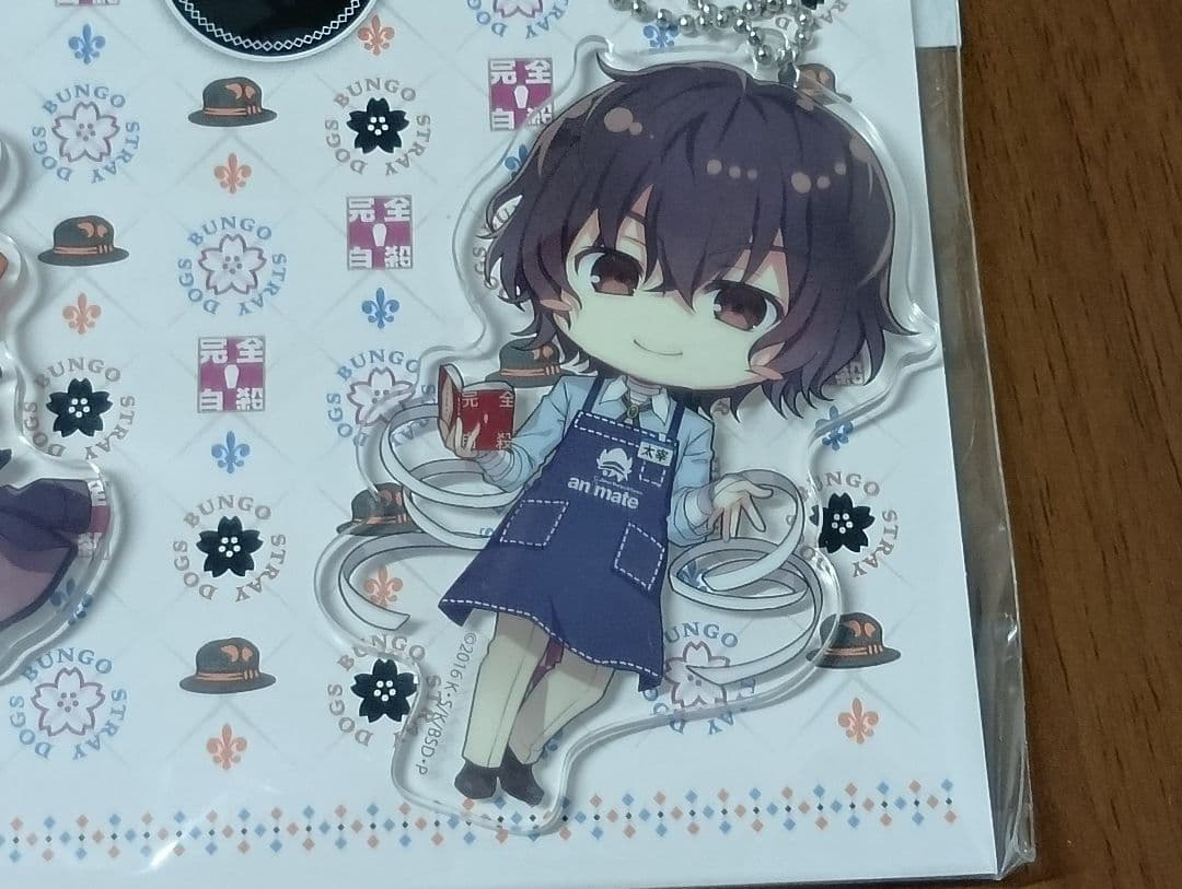 未開封 アニメイトバンコク限定 文豪ストレイドッグス 太宰治・中原中也 アクキー