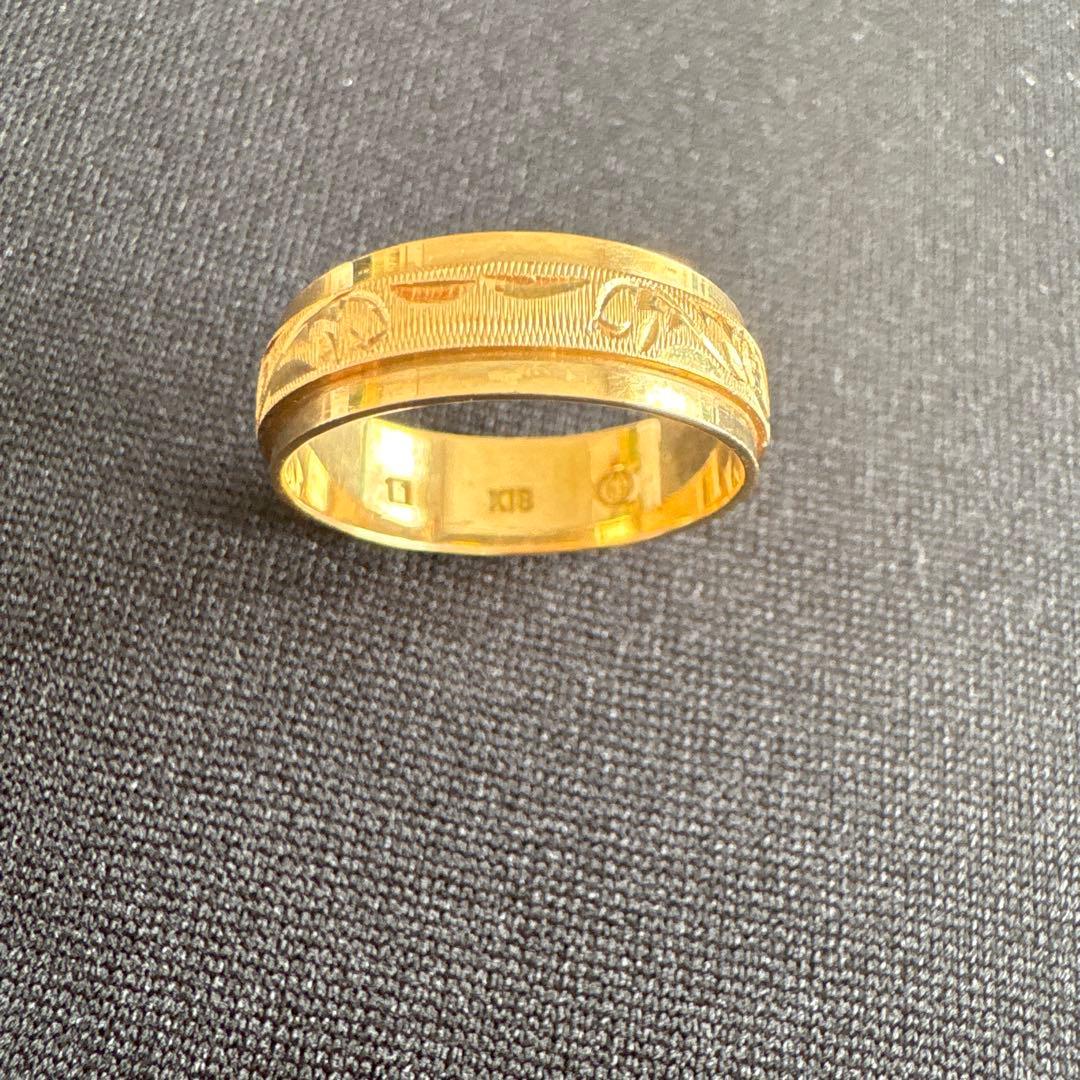 18金 リング 指輪