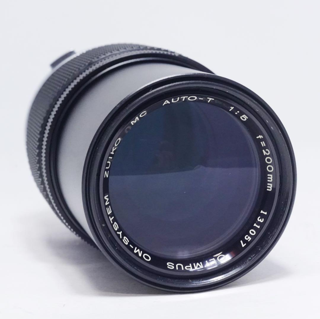 極美品 OLYMPUS OM ZUIKO MC AUTO-T 200mm f5