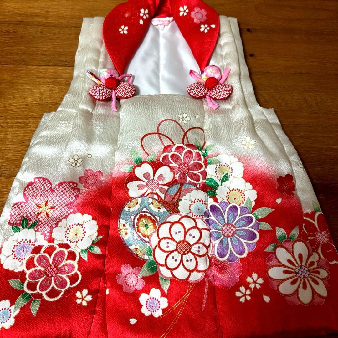 美品♡七五三 着物セット3歳 絹100％ 正絹 京都花ひめブランド フルセット