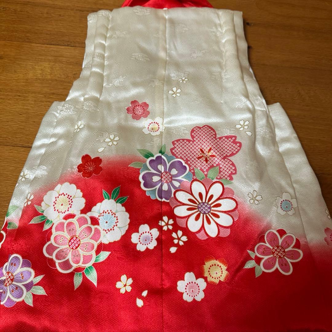 美品♡七五三 着物セット3歳 絹100％ 正絹 京都花ひめブランド フルセット