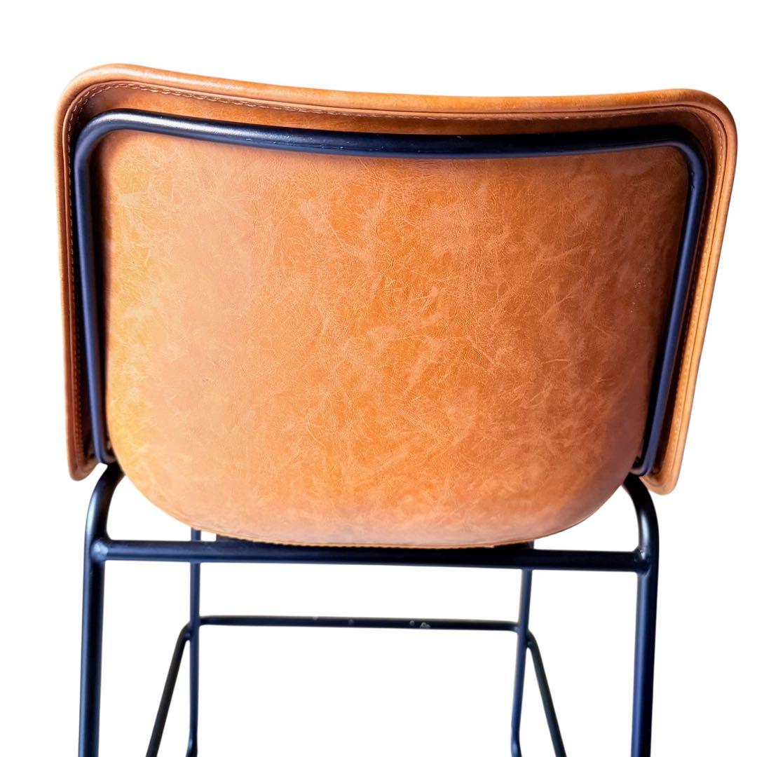 CRASH GATE クラッシュゲート ハイチェア カウンターチェア キャメル