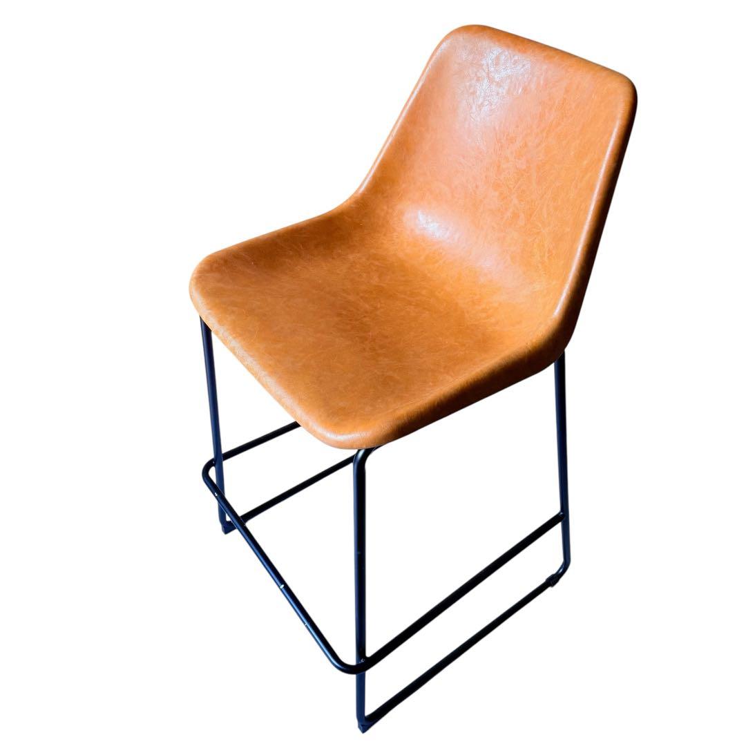 CRASH GATE クラッシュゲート ハイチェア カウンターチェア キャメル