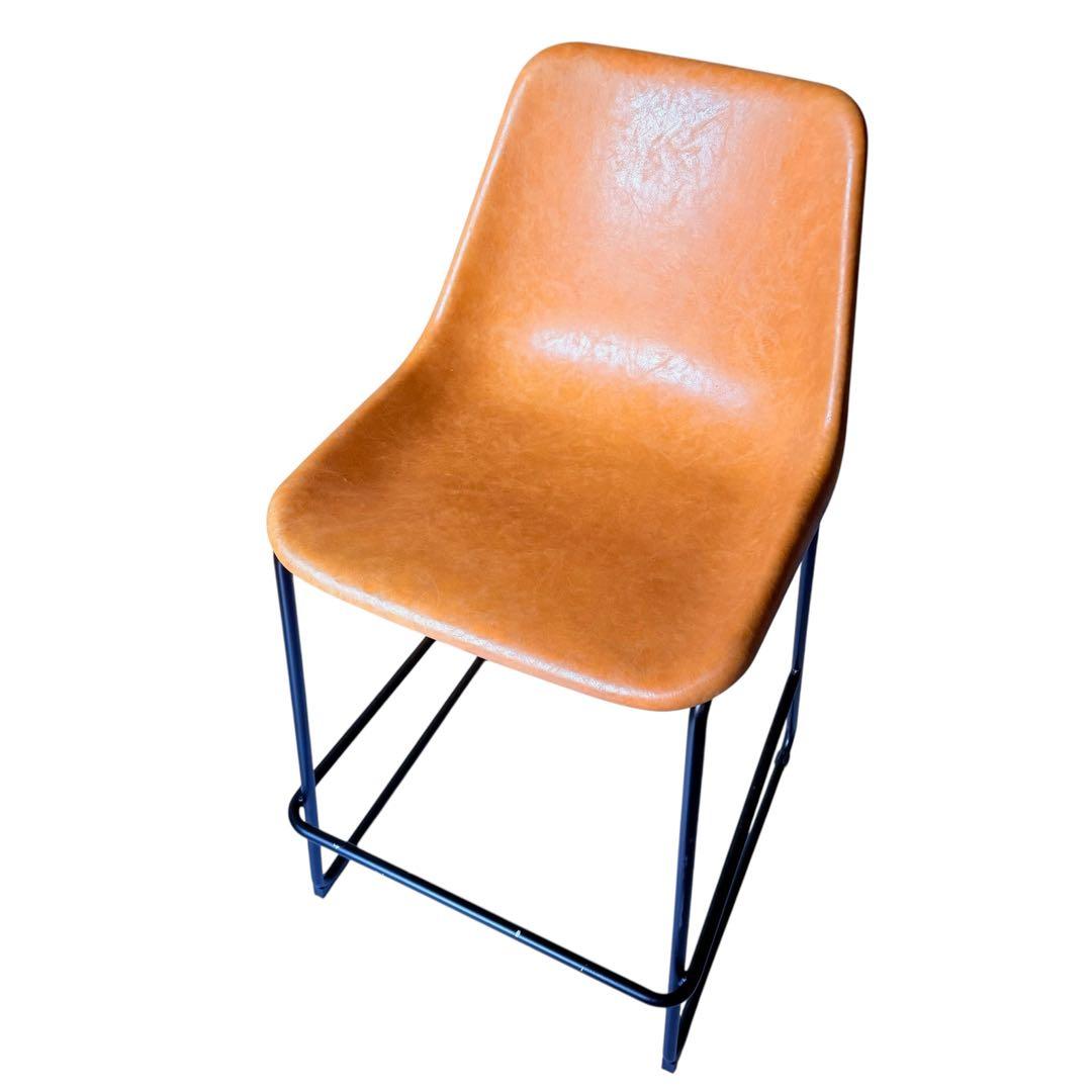 CRASH GATE クラッシュゲート ハイチェア カウンターチェア キャメル