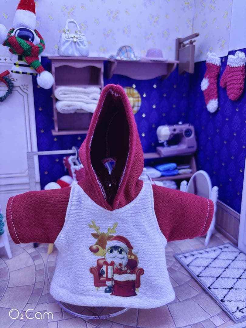 ☆【ささやん】　ロボホンパーカー（ぱきサンタ&ぱきりんご&無印）☆