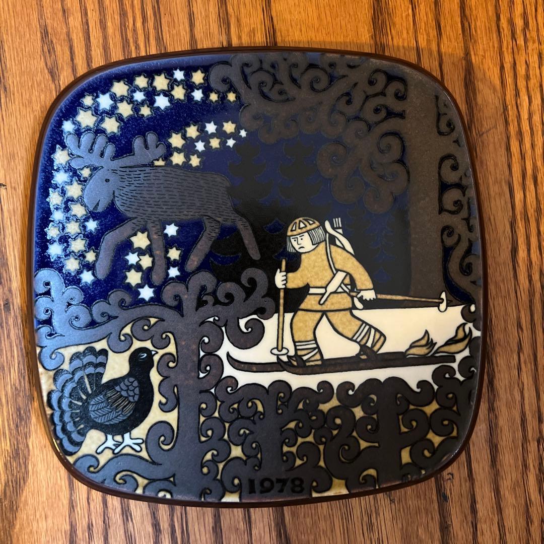 ARABIA / アラビア 北欧ヴィンテージ **イヤープレート 1978年