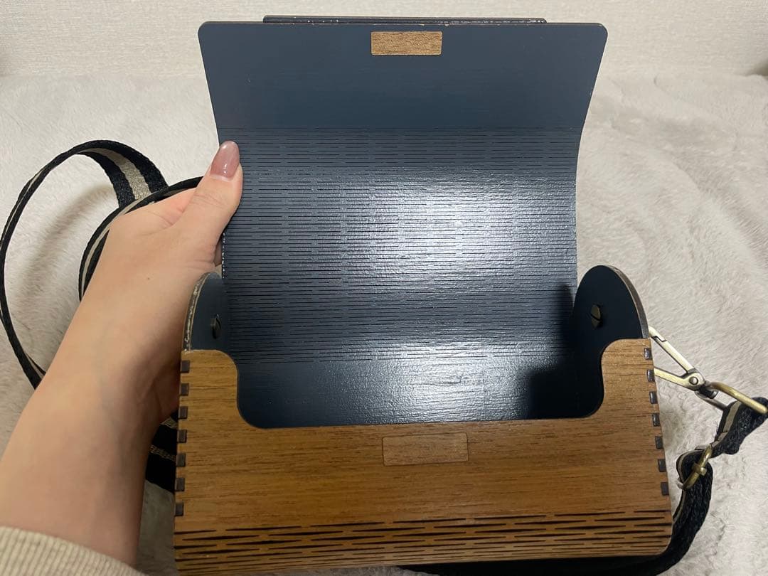 ウッドバック 鞄 ショルダーバッグ 木 ぬくもり おしゃれ