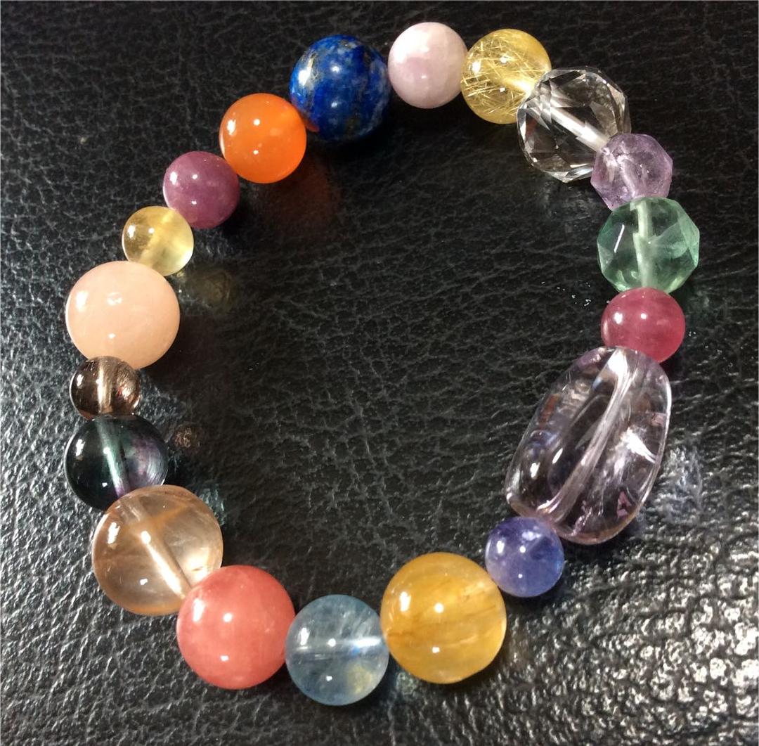 ローズアメジスト タンザナイト 高品質インカローズ ルチル スーパー7