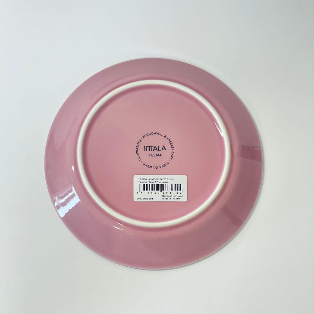  ティーマ　マグカップ　プレート　17cm ローズ