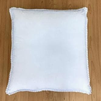 【新品・定番品】白 無地 座布団カバー 10枚組 日本製 59×63cm 八端判