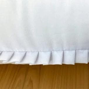 【新品・定番品】白 無地 座布団カバー 10枚組 日本製 59×63cm 八端判