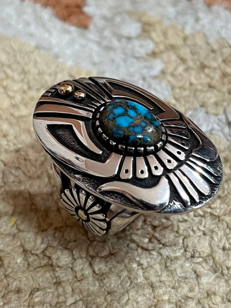 Marco Begaye リング/ インディアンジュエリー ナバホ