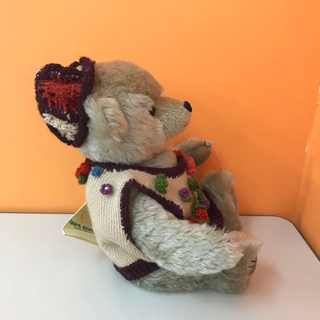 KAN‘S BEAR　テディベア　ぬいぐるみ　人形　ハンドメイド　手作り