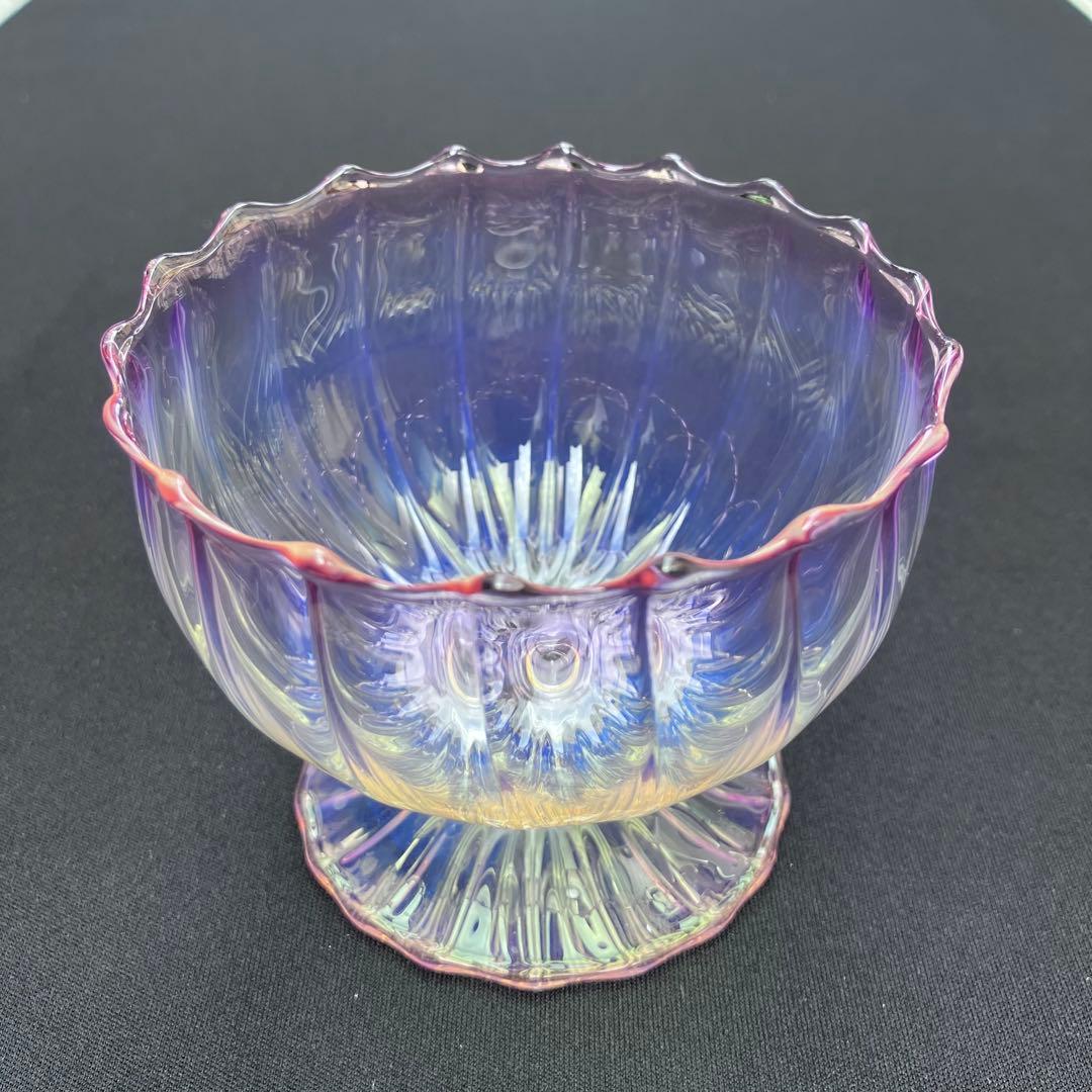 XODAS アイスボウル Bowl ボロシリケイトガラス Silver-Gold