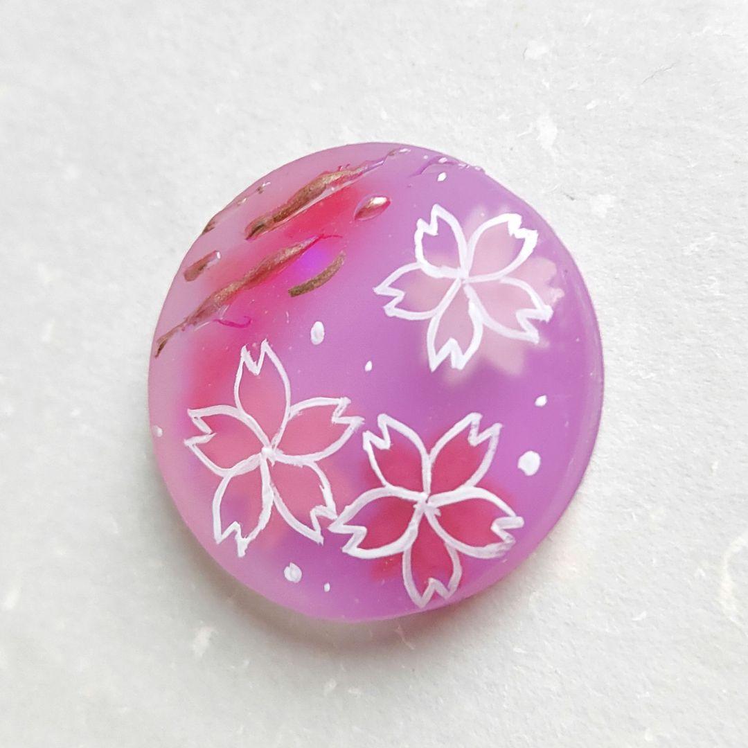 【724】ハンドメイド　レジン　ヘアゴム　ポニーフック