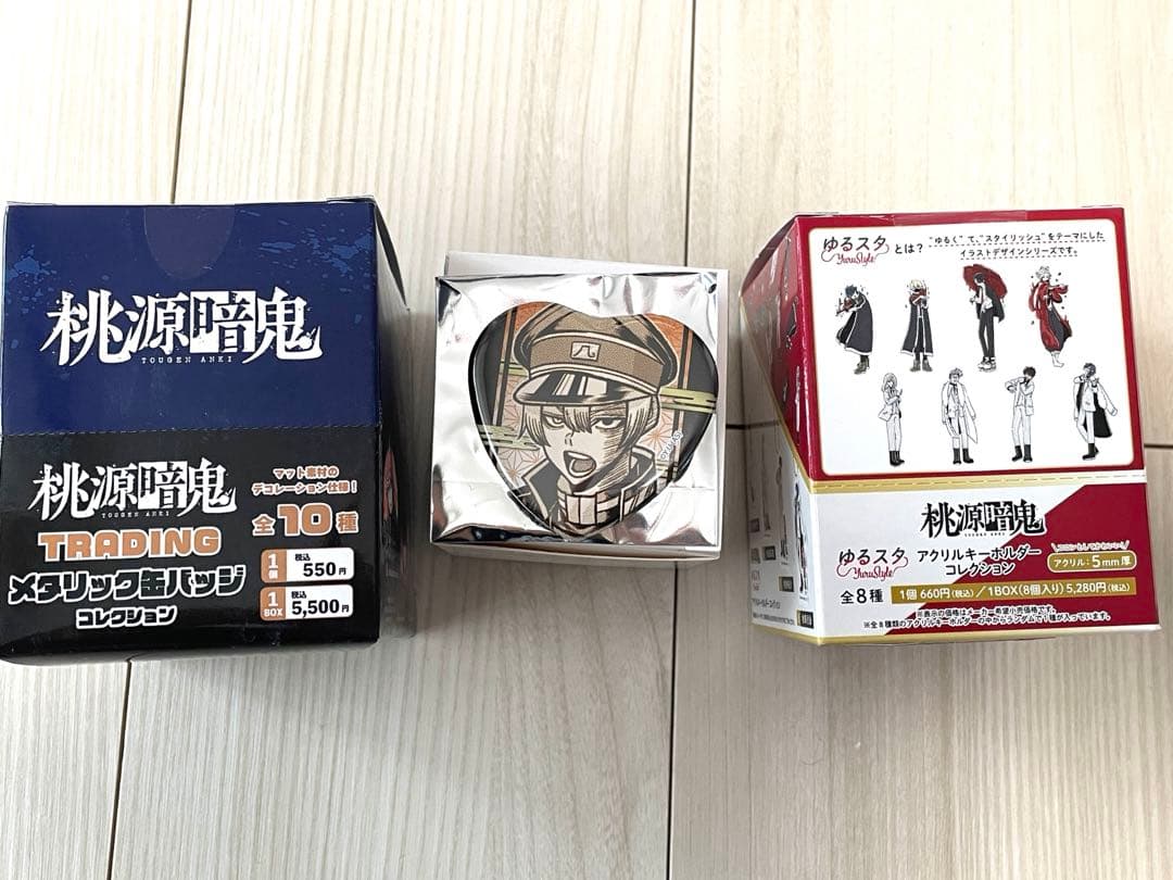 は*る様 桃源暗鬼まとめ売り　缶バッジ　アクリルスタンド　グッズまとめ売り　淀川