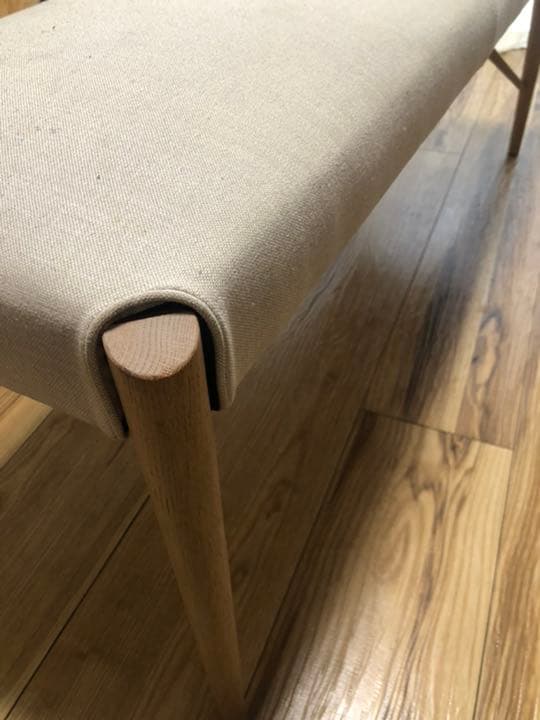 日進木工  ダイニングベンチ　北欧家具