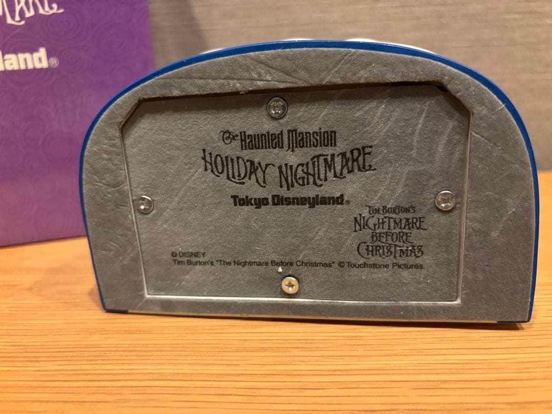 ☆ ホーンテッドマンション　ホリデー　ナイトメア　フィギュア　時計　ライト