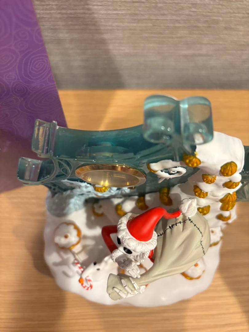 ☆ ホーンテッドマンション　ホリデー　ナイトメア　フィギュア　時計　ライト