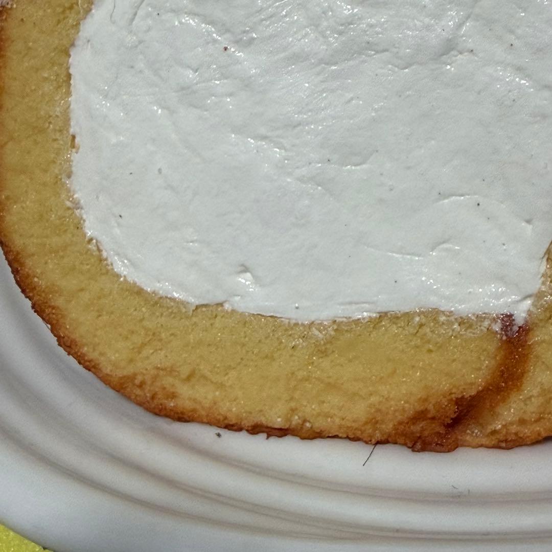 【約15cm】粉糖仕上げ ロールケーキ 食品サンプル リアル ディスプレイ用