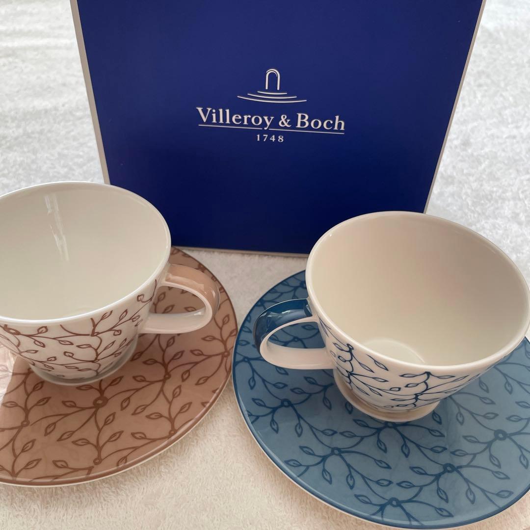 【新品 未使用】Villeroy&Boch ティーカップ ペア ソーサー