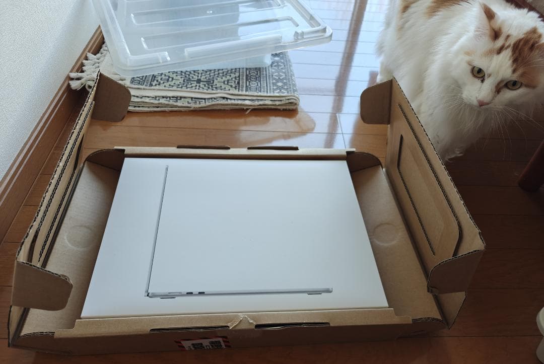 【充放電3回】MacBook Air M4 15インチ 24GB/1TB