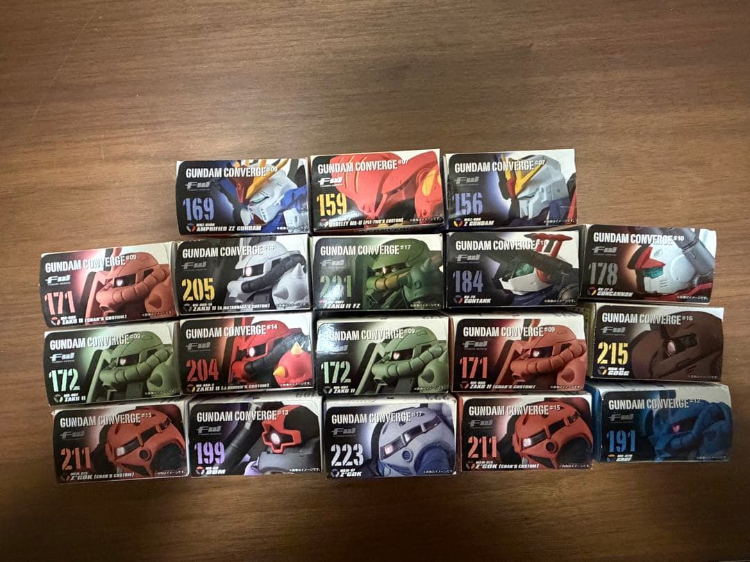 GUNDAM CONVERGE 15種類18体　未開封