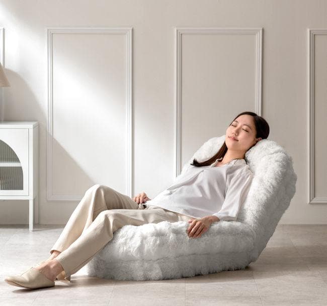 １８段階フリーロック リクライニング式マイクロファイバー３Ｗａｙ座椅子（344）