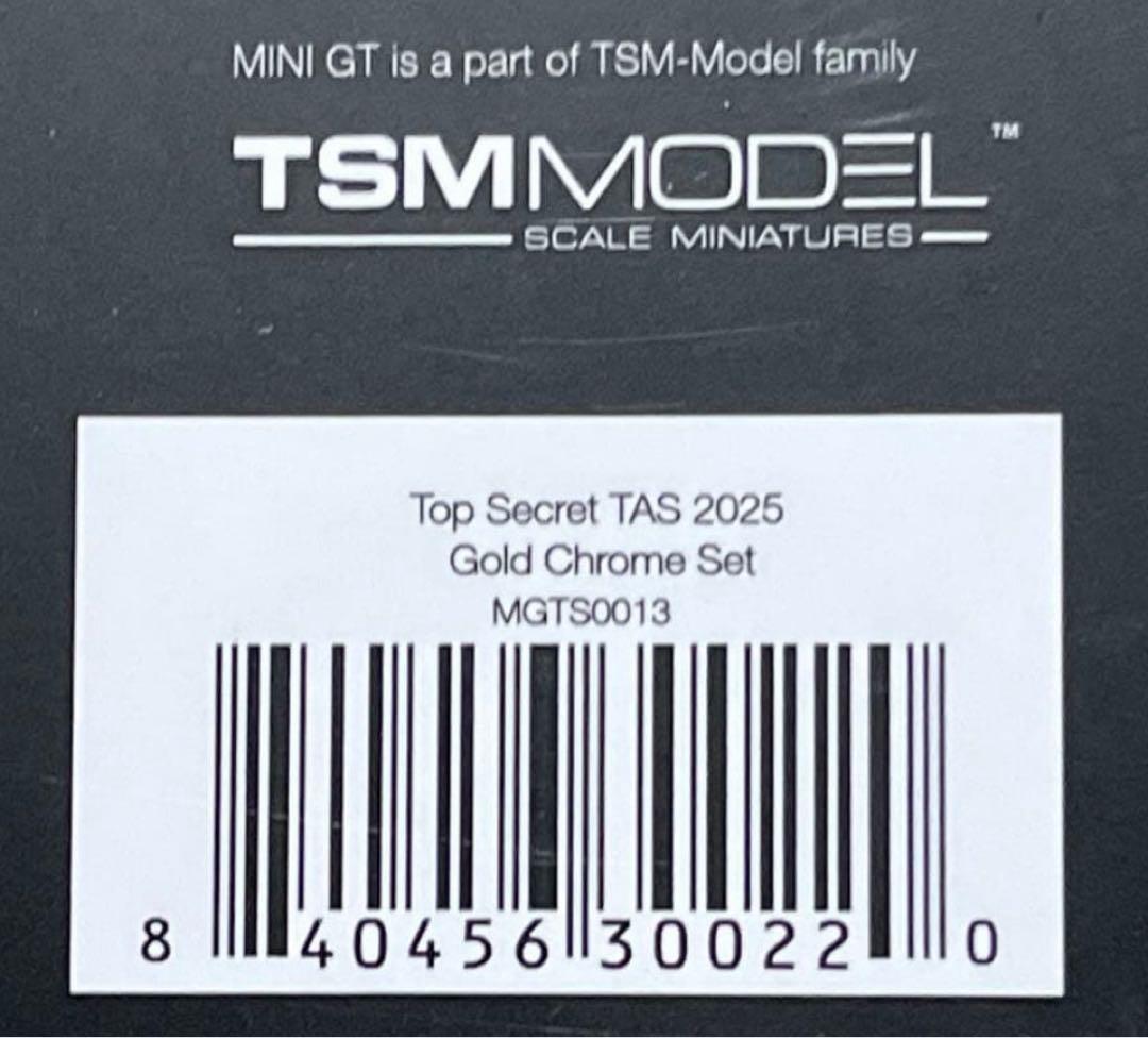 ミニGT トップシークレット 東京オートサロン 2025 ゴールドクロームセット